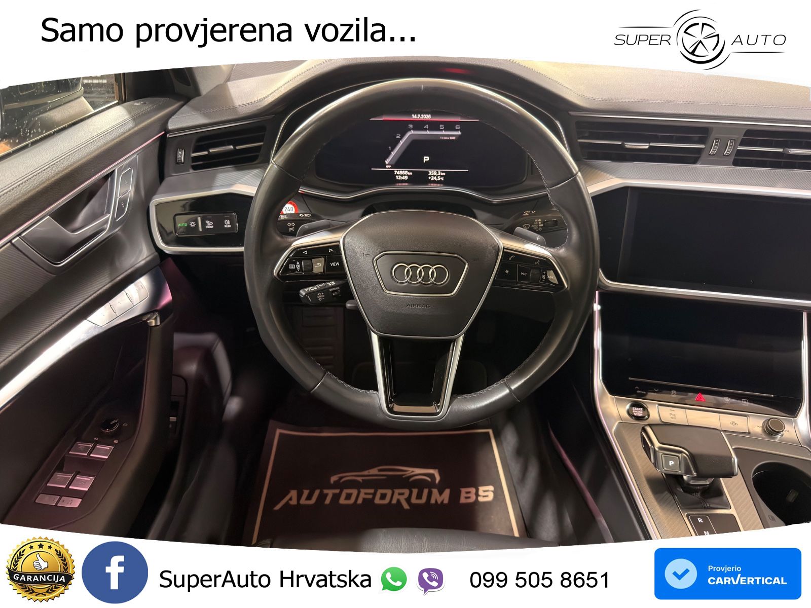 Audi A6 40 TDI (204 KS) S tronic LED+GR SJED+ACC