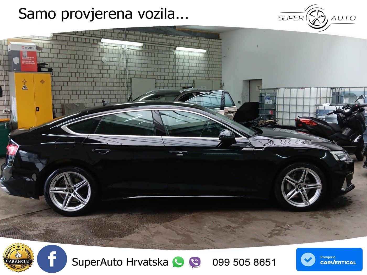 Audi A5 Sportback  40 TFSI (204 KS) S tronic advanced