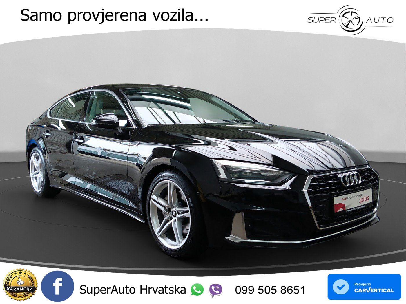 Audi A5 Sportback  40 TFSI (204 KS) S tronic advanced