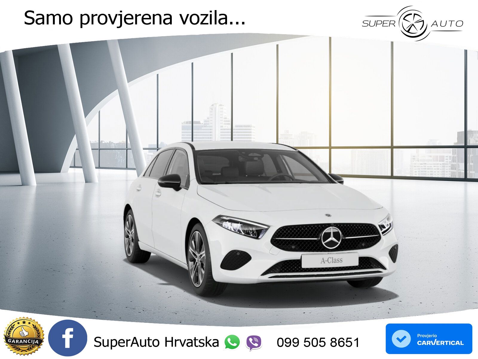 Mercedes-Benz A 200 7G-DCT LED+GR SJED+ACC