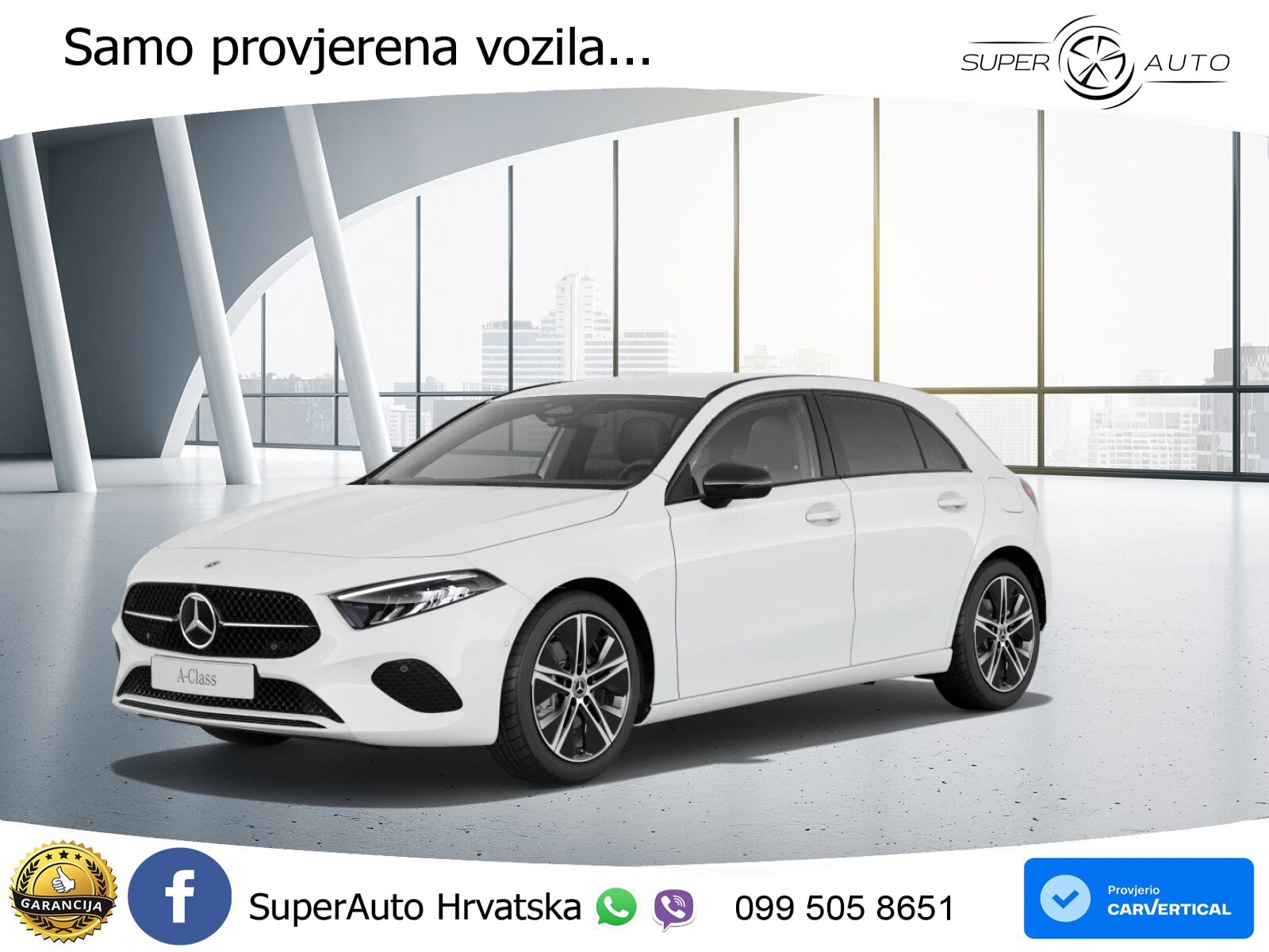 Mercedes-Benz A 200 7G-DCT LED+GR SJED+ACC