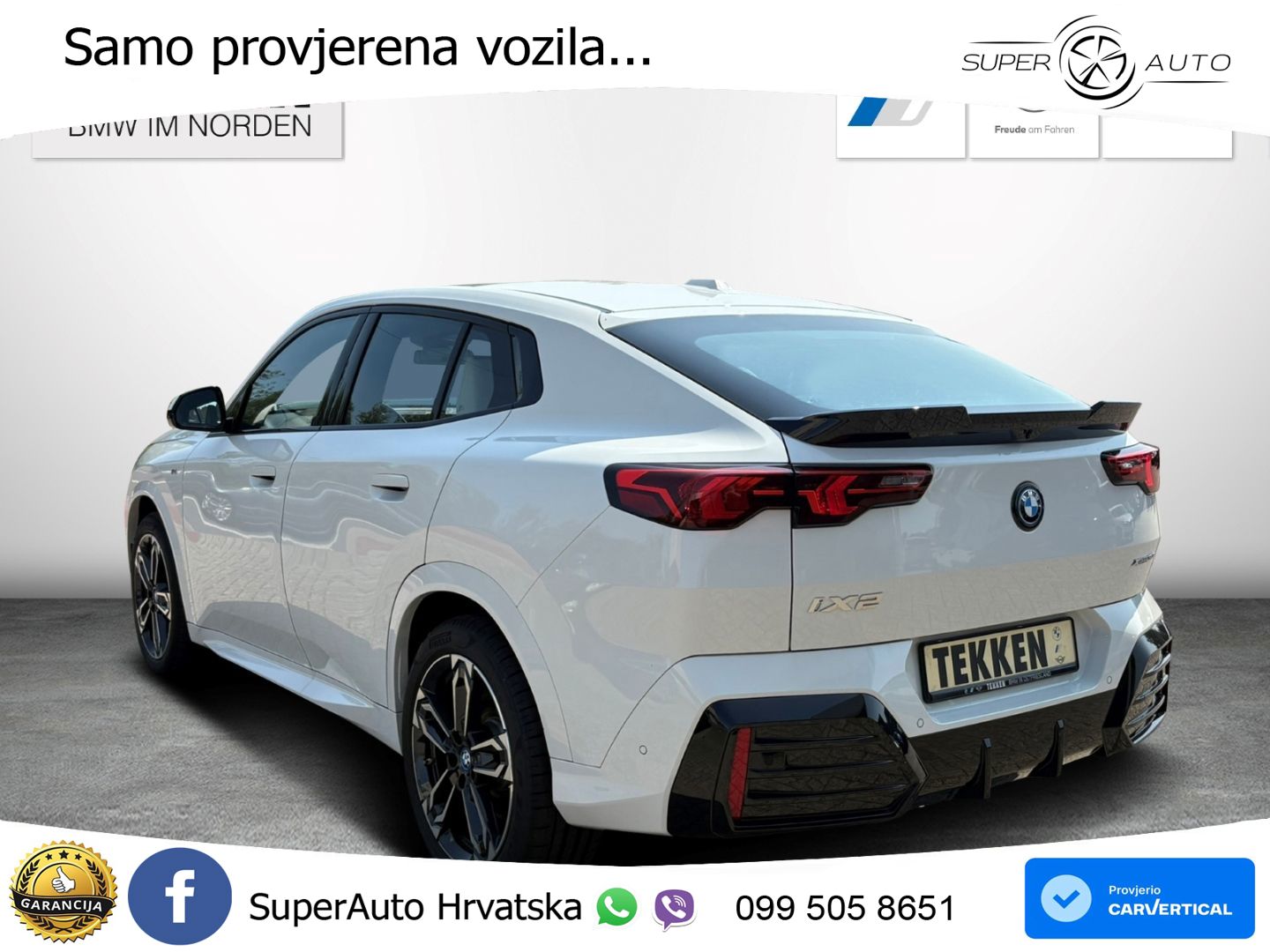 BMW iX2 66.5 kWh (313 KS) xDrive30