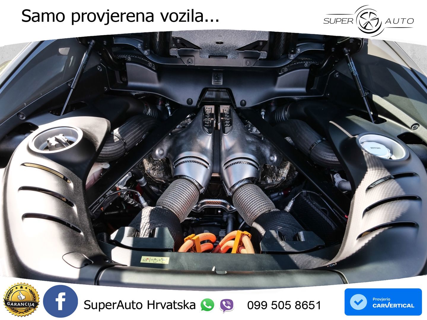 Ferrari 296 GTB 3.0 V6 (830 KS) F1 DCT