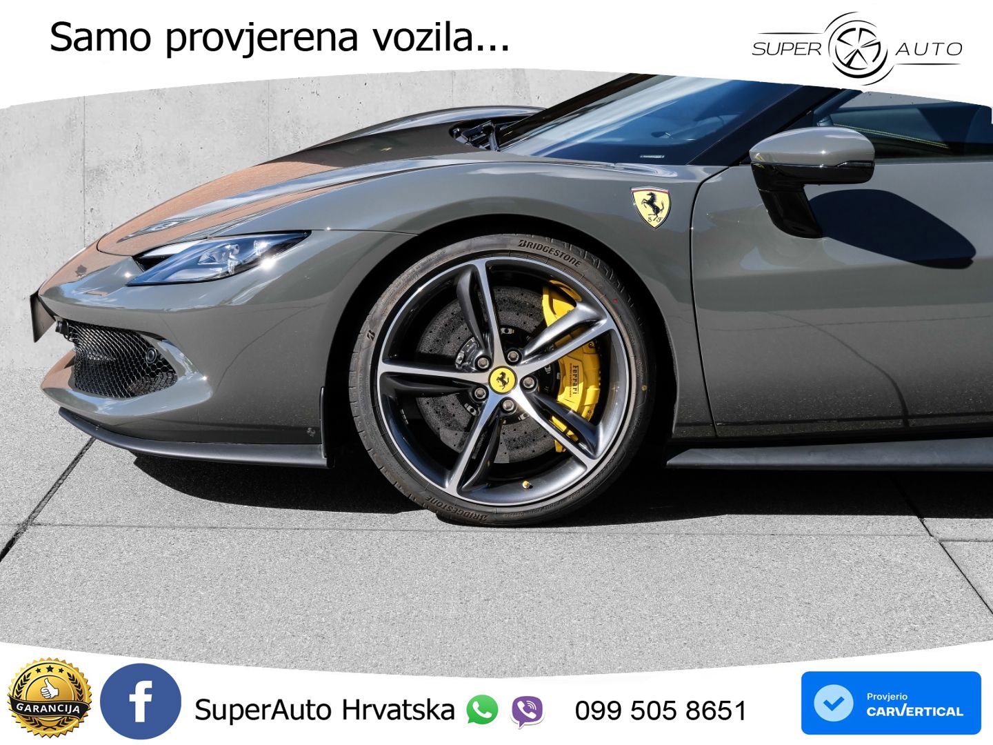 Ferrari 296 GTB 3.0 V6 (830 KS) F1 DCT