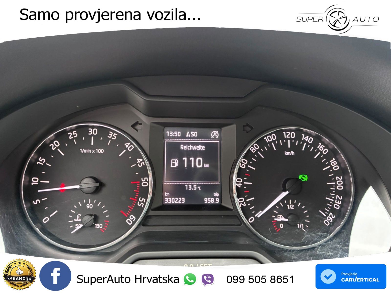 Škoda Octavia Combi 2.0 TDI (150 KS) DSG