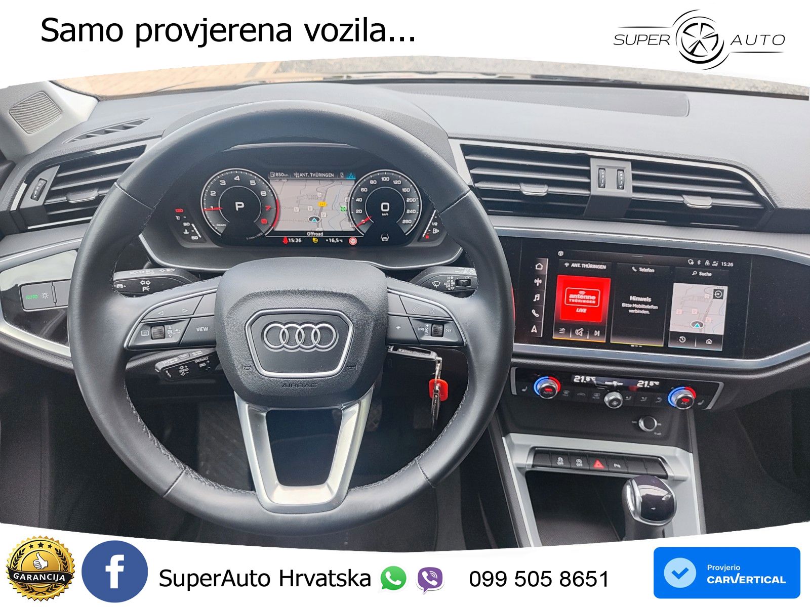Audi Q3 35 TFSI (150 KS) S tronic LED+GR SJED+ACC