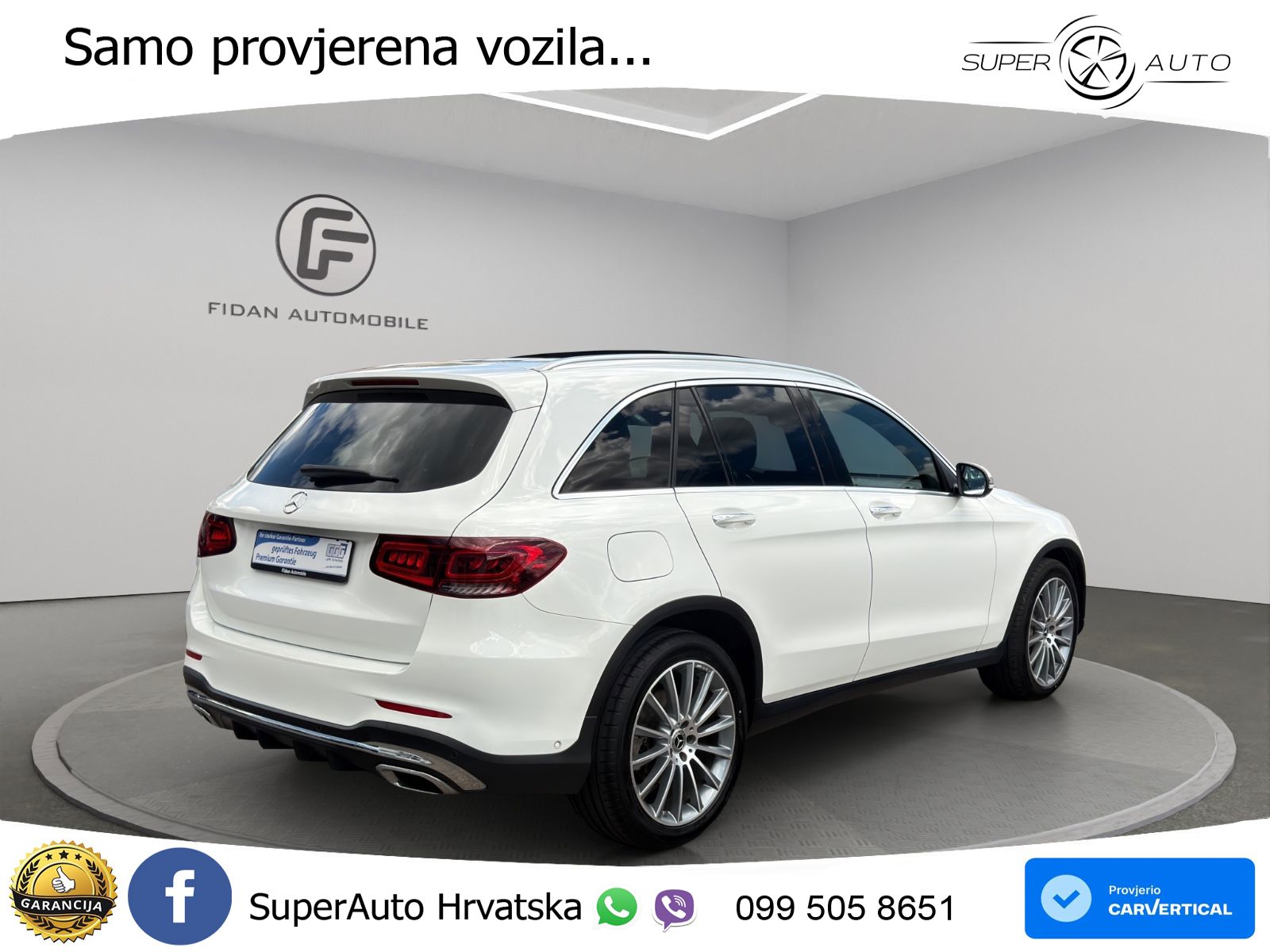 Mercedes GLC 220d (194 KS) 4MATIC G-TRONIC AMG ACC+HEAD+GR SJED+360+PANO
