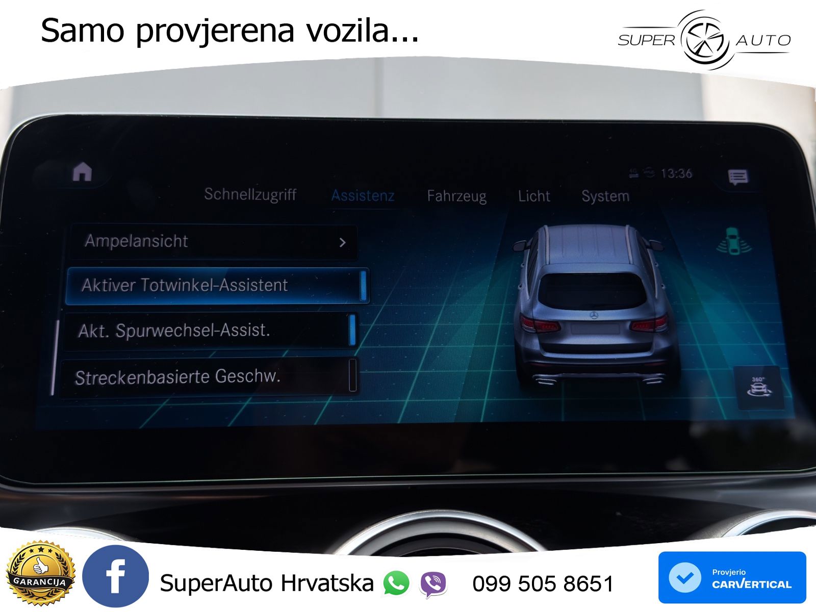 Mercedes GLC 220d (194 KS) 4MATIC G-TRONIC AMG ACC+HEAD+GR SJED+360+PANO