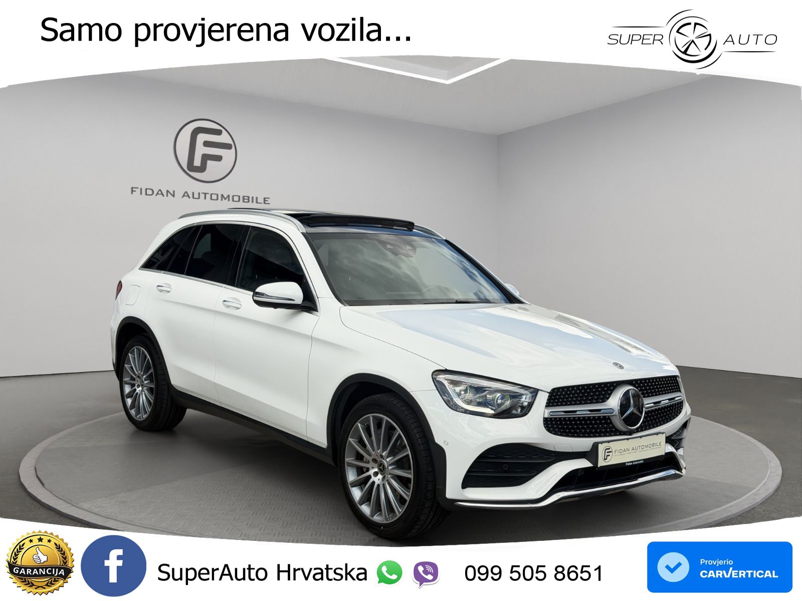 Mercedes GLC 220d (194 KS) 4MATIC G-TRONIC AMG ACC+HEAD+GR SJED+360+PANO