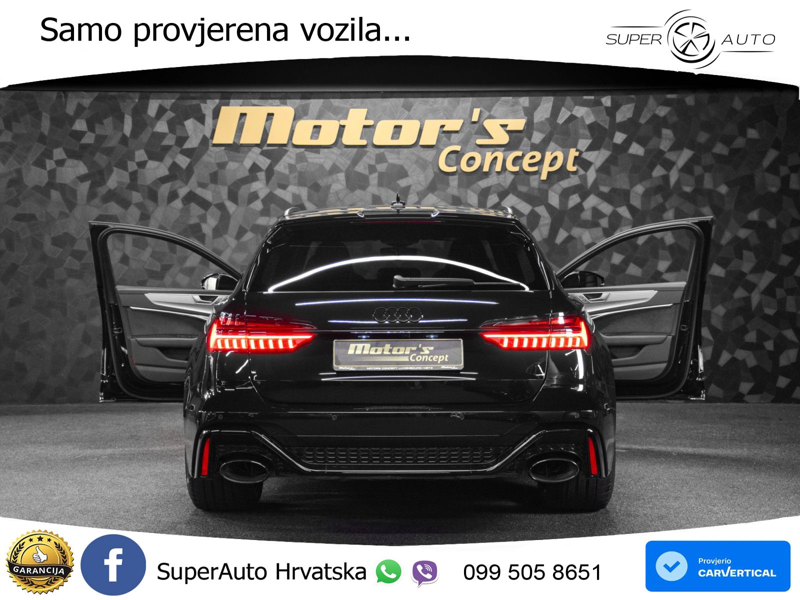 Audi RS6 Avant 4.0 TFSI V8 (600 KS) quattro Tiptronic ACC+HEAD+4xGR SJED+360+PANO