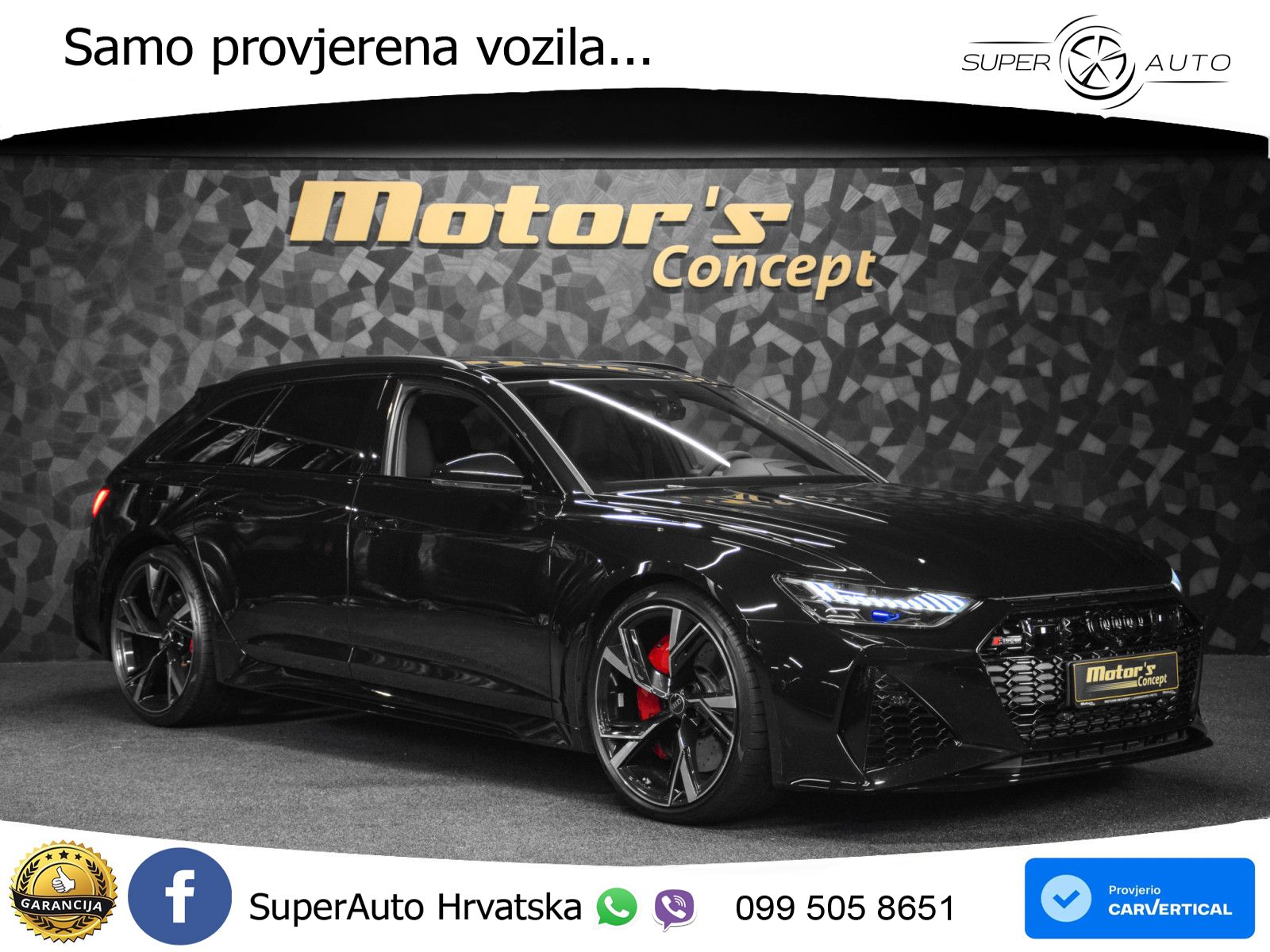 Audi RS6 Avant 4.0 TFSI V8 (600 KS) quattro Tiptronic ACC+HEAD+4xGR SJED+360+PANO