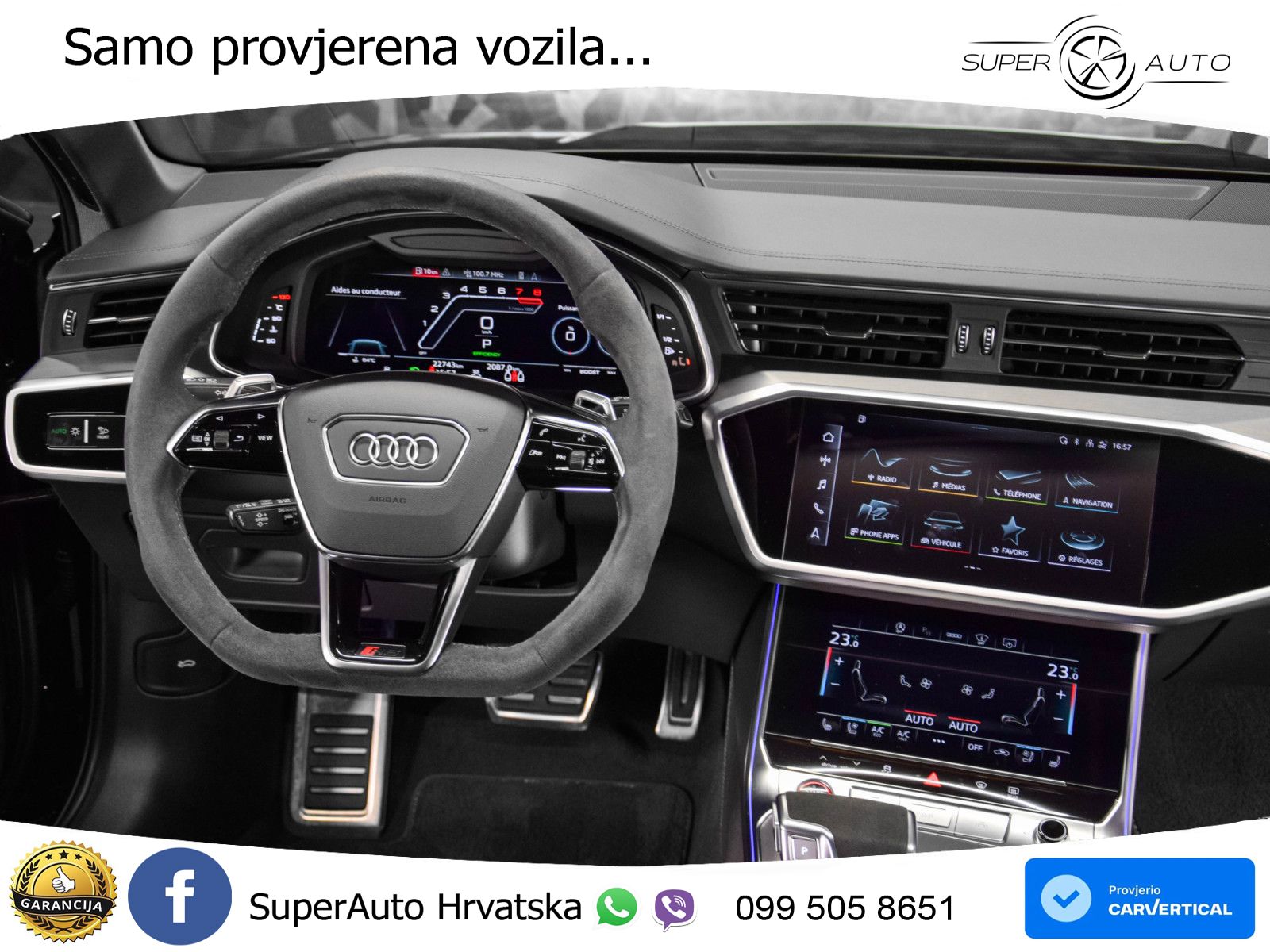 Audi RS6 Avant 4.0 TFSI V8 (600 KS) quattro Tiptronic ACC+HEAD+4xGR SJED+360+PANO