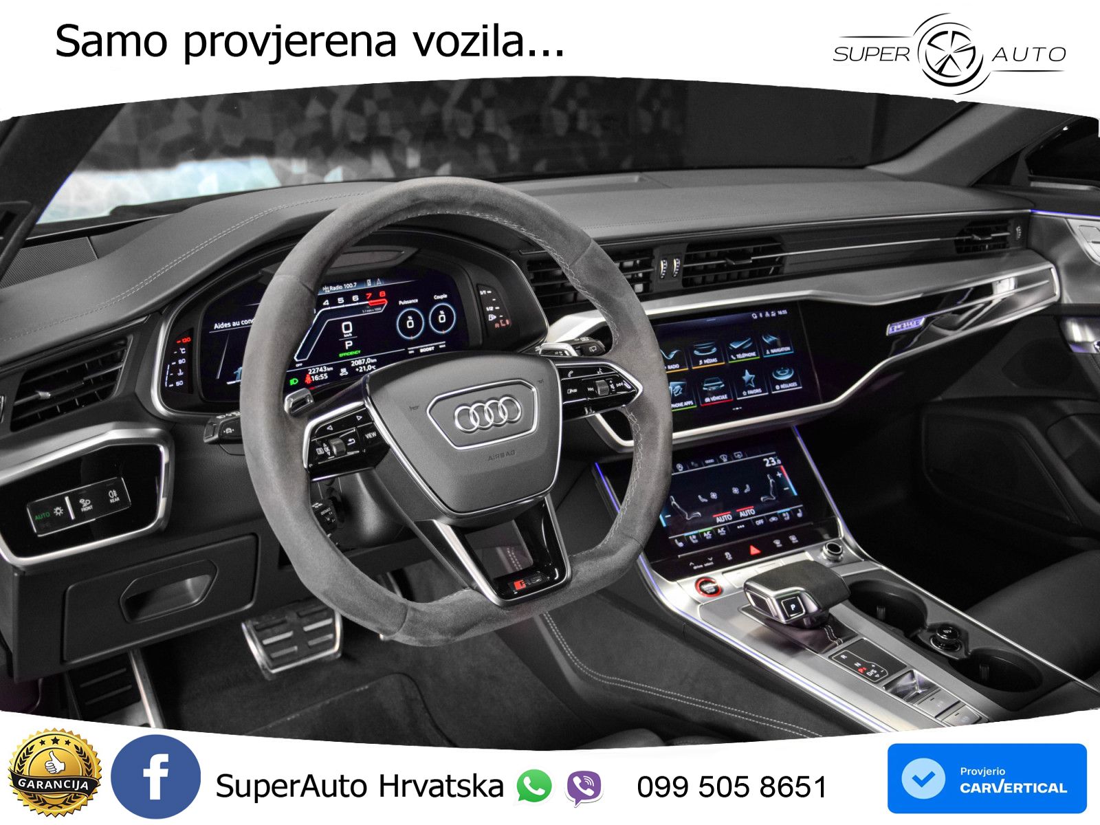 Audi RS6 Avant 4.0 TFSI V8 (600 KS) quattro Tiptronic ACC+HEAD+4xGR SJED+360+PANO