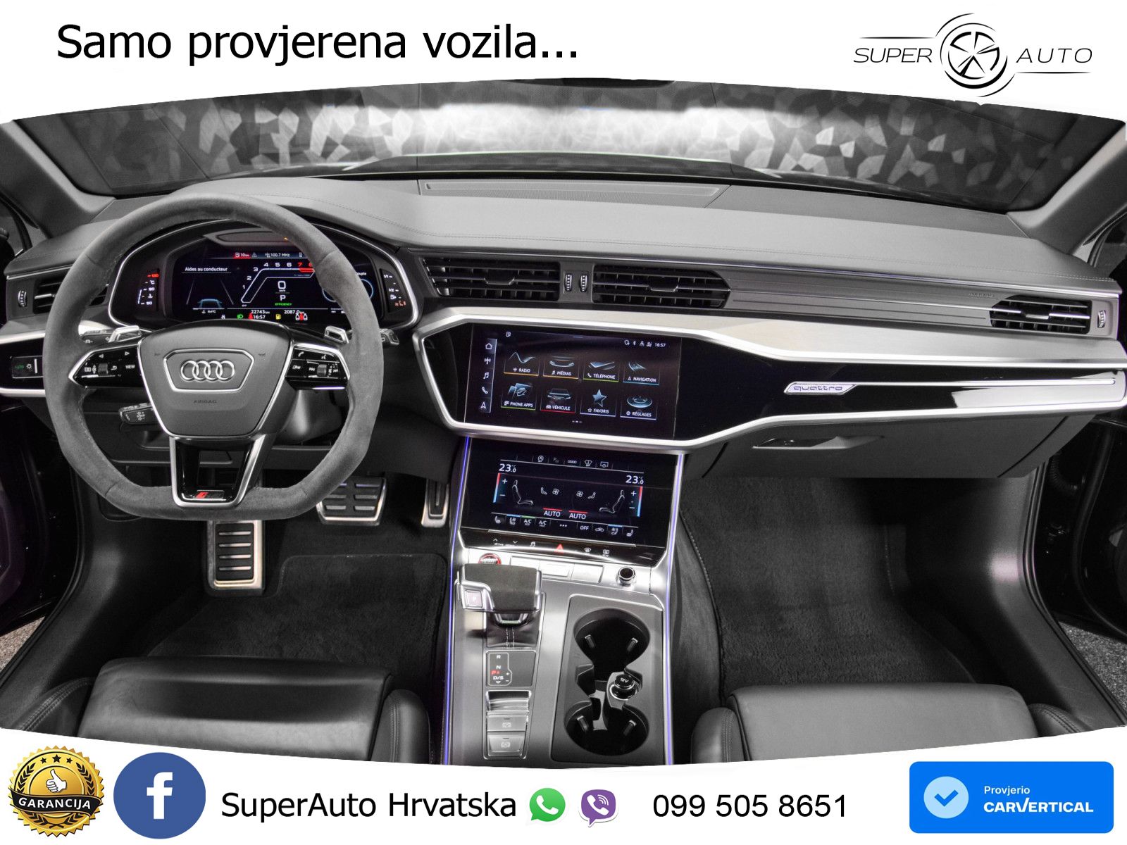 Audi RS6 Avant 4.0 TFSI V8 (600 KS) quattro Tiptronic ACC+HEAD+4xGR SJED+360+PANO