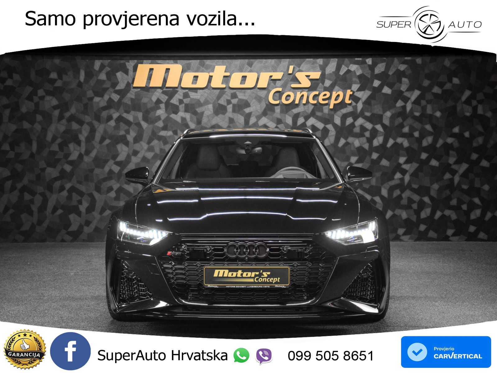 Audi RS6 Avant 4.0 TFSI V8 (600 KS) quattro Tiptronic ACC+HEAD+4xGR SJED+360+PANO