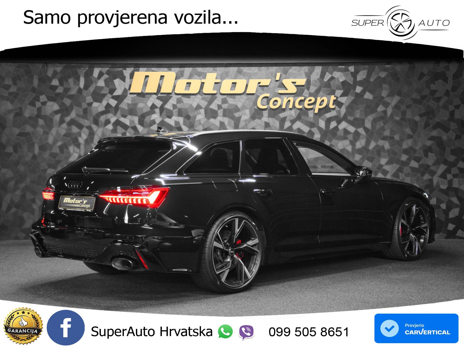 Audi RS6 Avant 4.0 TFSI V8 (600 KS) quattro Tiptronic ACC+HEAD+4xGR SJED+360+PANO