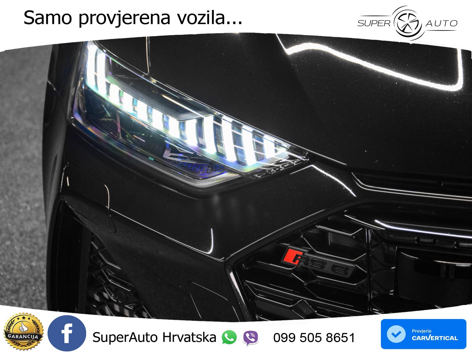 Audi RS6 Avant 4.0 TFSI V8 (600 KS) quattro Tiptronic ACC+HEAD+4xGR SJED+360+PANO