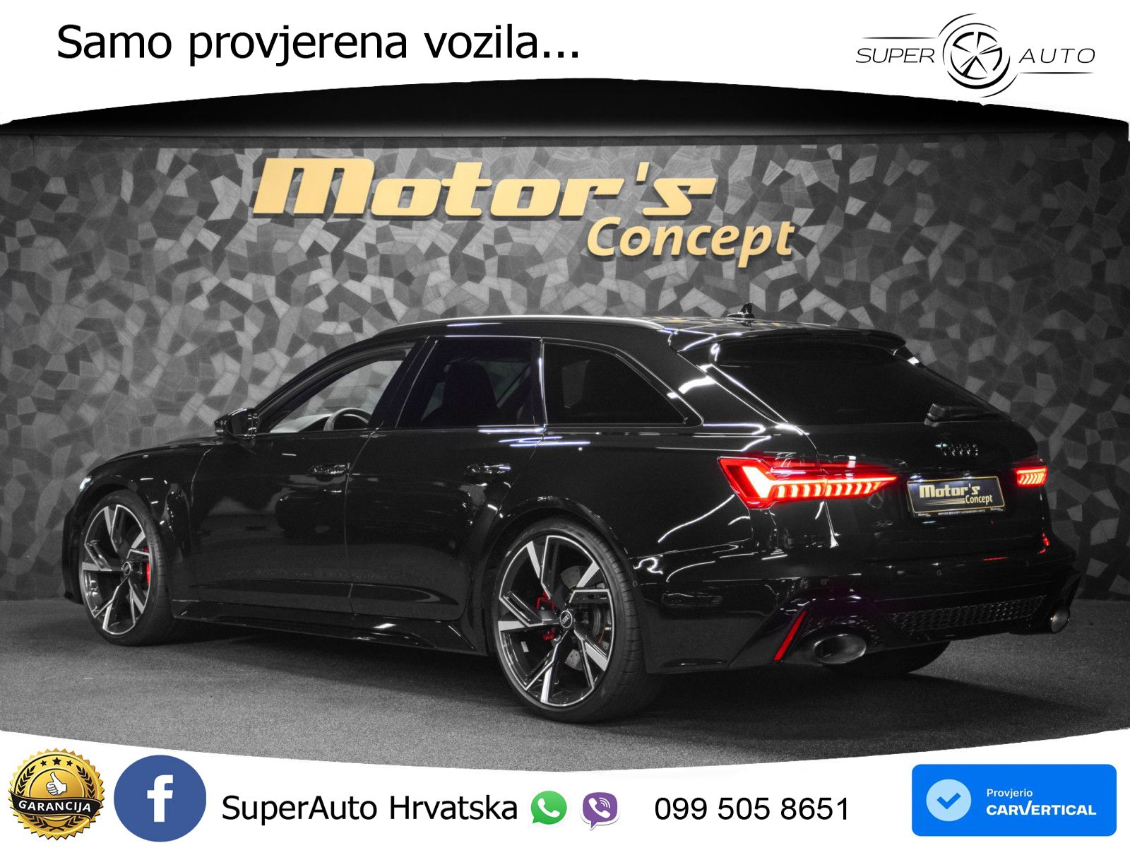 Audi RS6 Avant 4.0 TFSI V8 (600 KS) quattro Tiptronic ACC+HEAD+4xGR SJED+360+PANO
