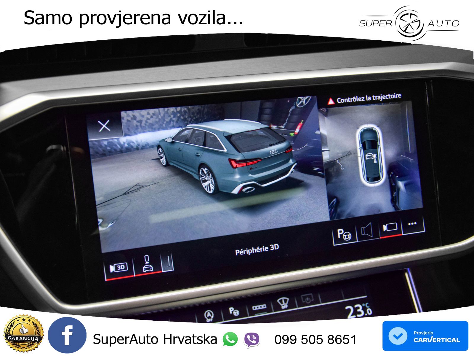 Audi RS6 Avant 4.0 TFSI V8 (600 KS) quattro Tiptronic ACC+HEAD+4xGR SJED+360+PANO
