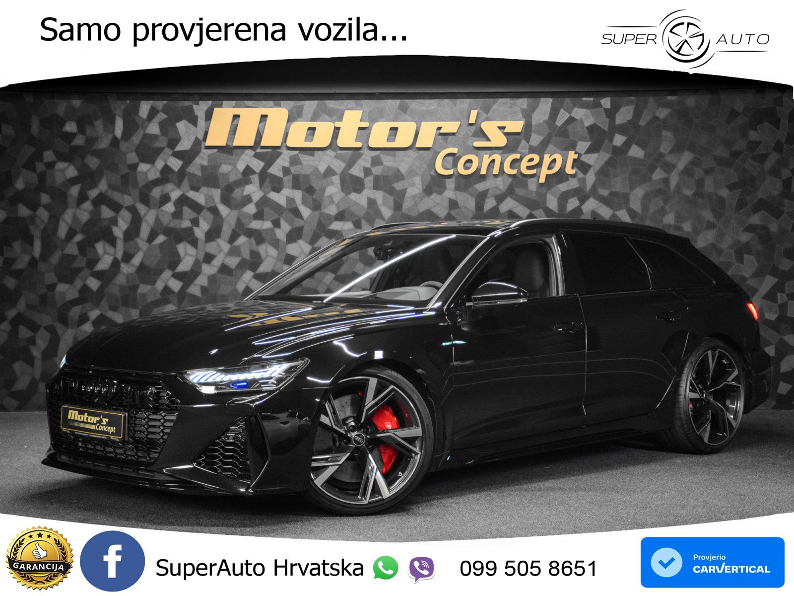 Audi RS6 Avant 4.0 TFSI V8 (600 KS) quattro Tiptronic ACC+HEAD+4xGR SJED+360+PANO