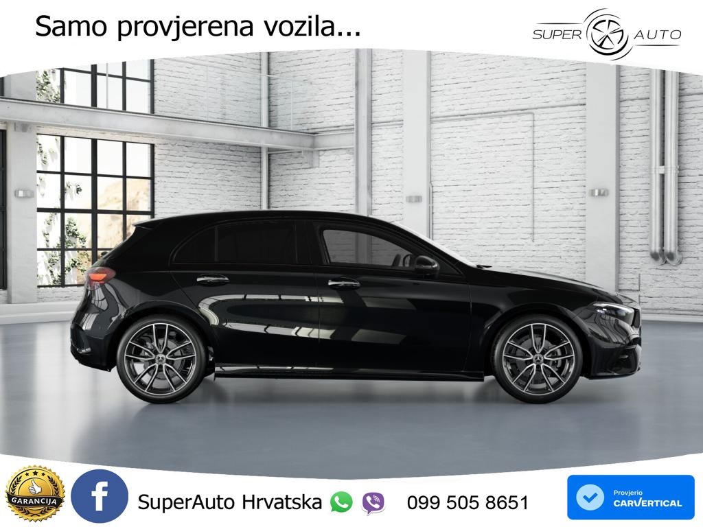 Mercedes-Benz A 180 7G-DCT AMG ACC+GR SJED+360+PANO