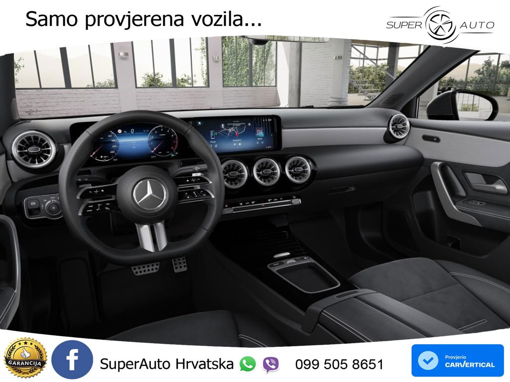 Mercedes-Benz A 180 7G-DCT AMG ACC+GR SJED+360+PANO
