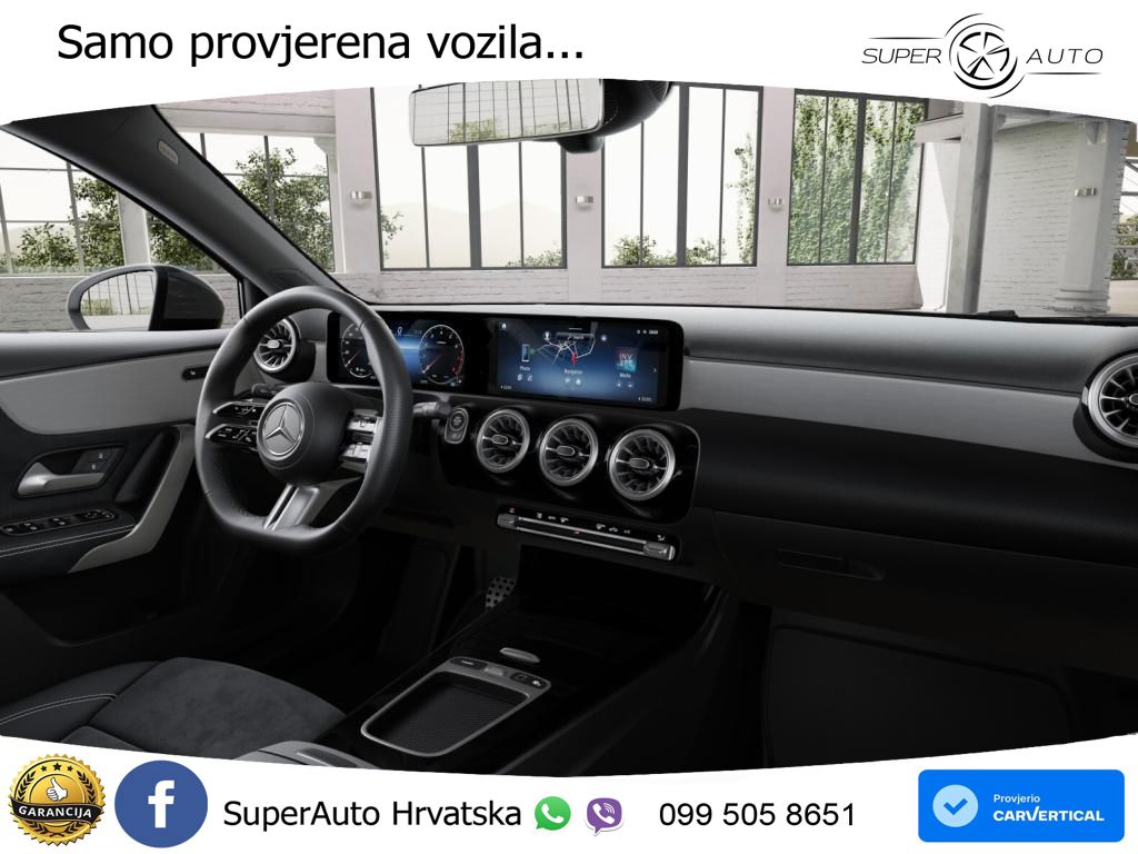 Mercedes-Benz A 180 7G-DCT AMG ACC+GR SJED+360+PANO