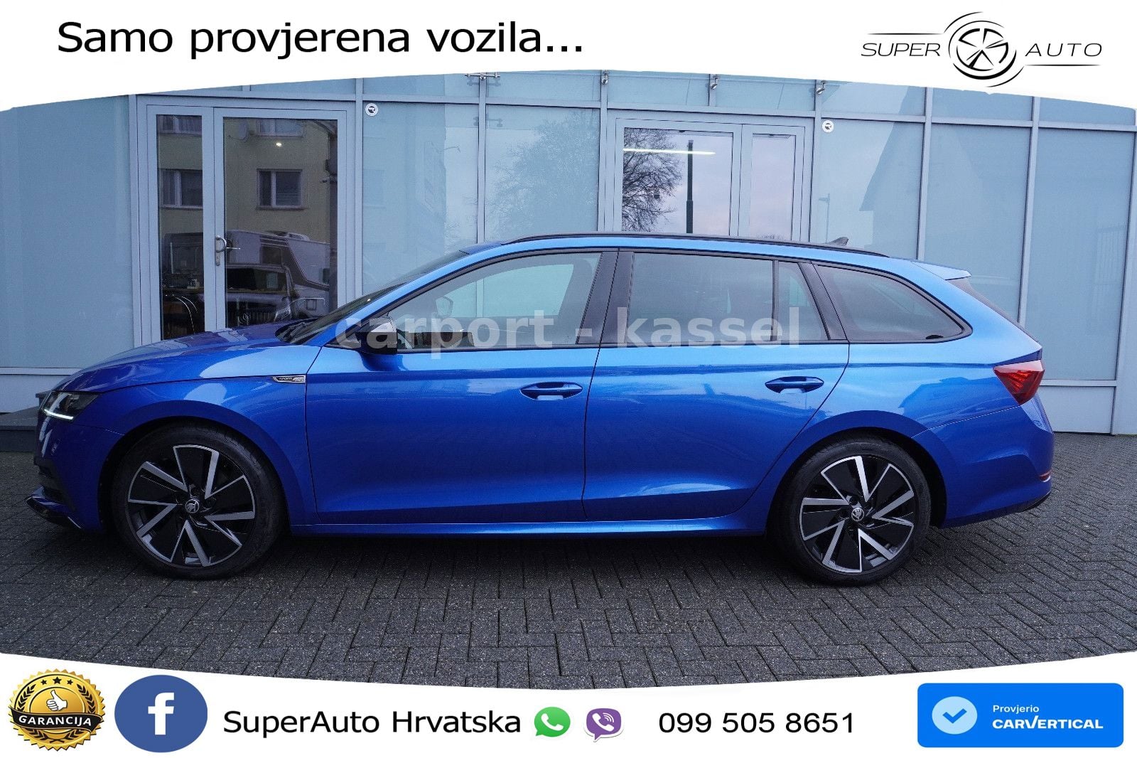 Škoda Octavia Combi 2.0 TSI (190 KS) 4x4 DSG SportLine LED+GR SJED+ACC