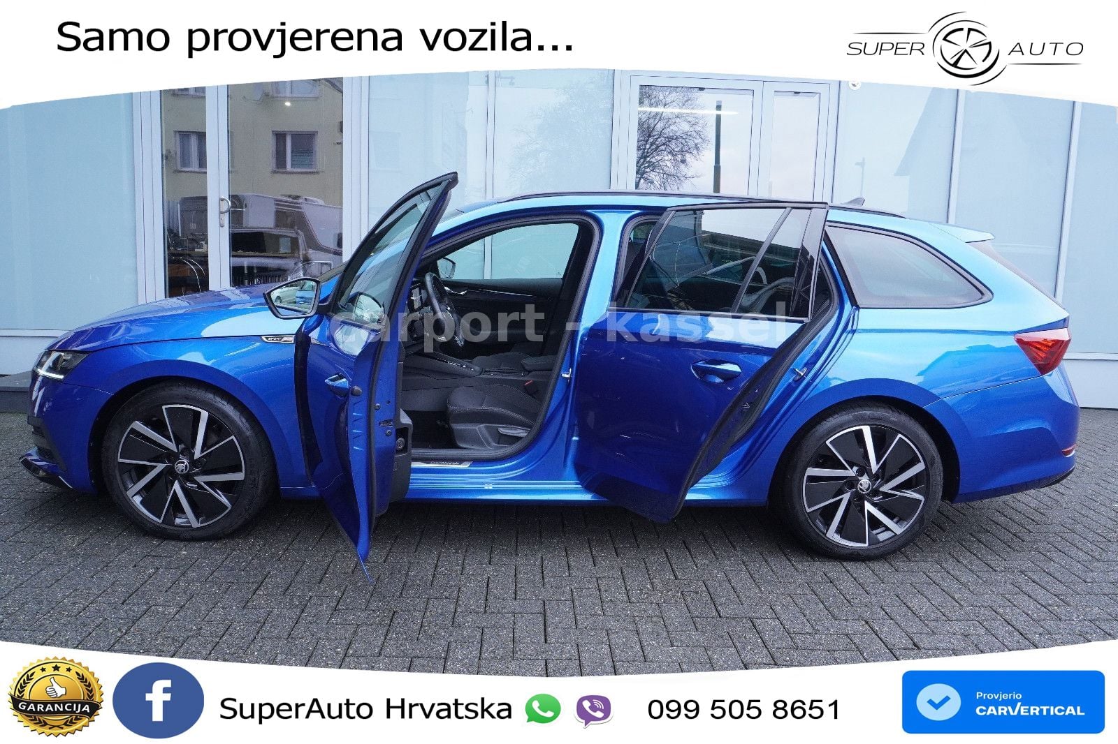 Škoda Octavia Combi 2.0 TSI (190 KS) 4x4 DSG SportLine LED+GR SJED+ACC