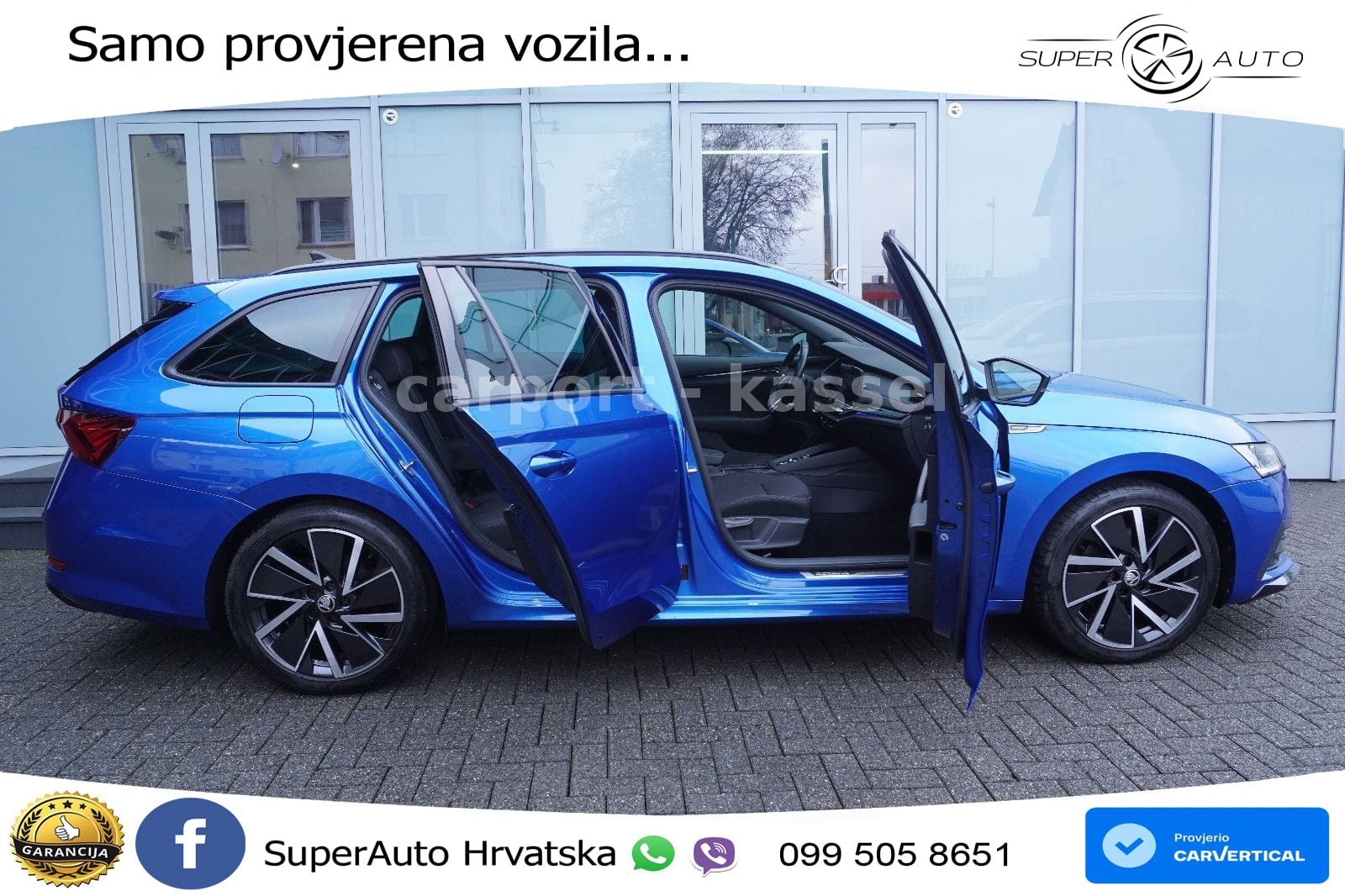Škoda Octavia Combi 2.0 TSI (190 KS) 4x4 DSG SportLine LED+GR SJED+ACC