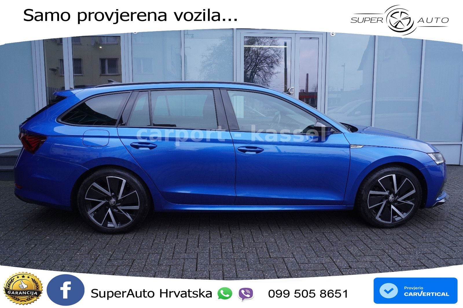 Škoda Octavia Combi 2.0 TSI (190 KS) 4x4 DSG SportLine LED+GR SJED+ACC