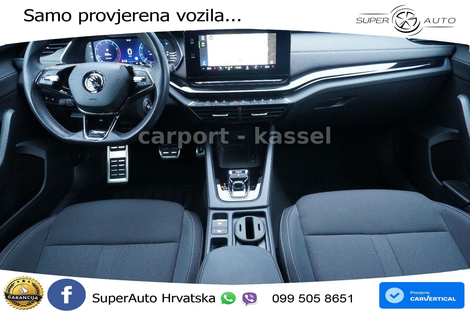Škoda Octavia Combi 2.0 TSI (190 KS) 4x4 DSG SportLine LED+GR SJED+ACC