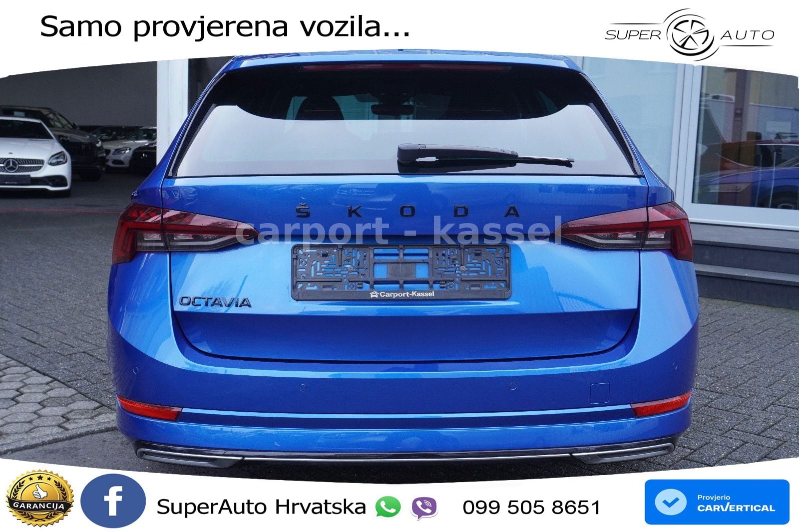 Škoda Octavia Combi 2.0 TSI (190 KS) 4x4 DSG SportLine LED+GR SJED+ACC