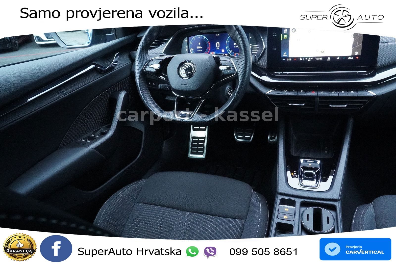 Škoda Octavia Combi 2.0 TSI (190 KS) 4x4 DSG SportLine LED+GR SJED+ACC