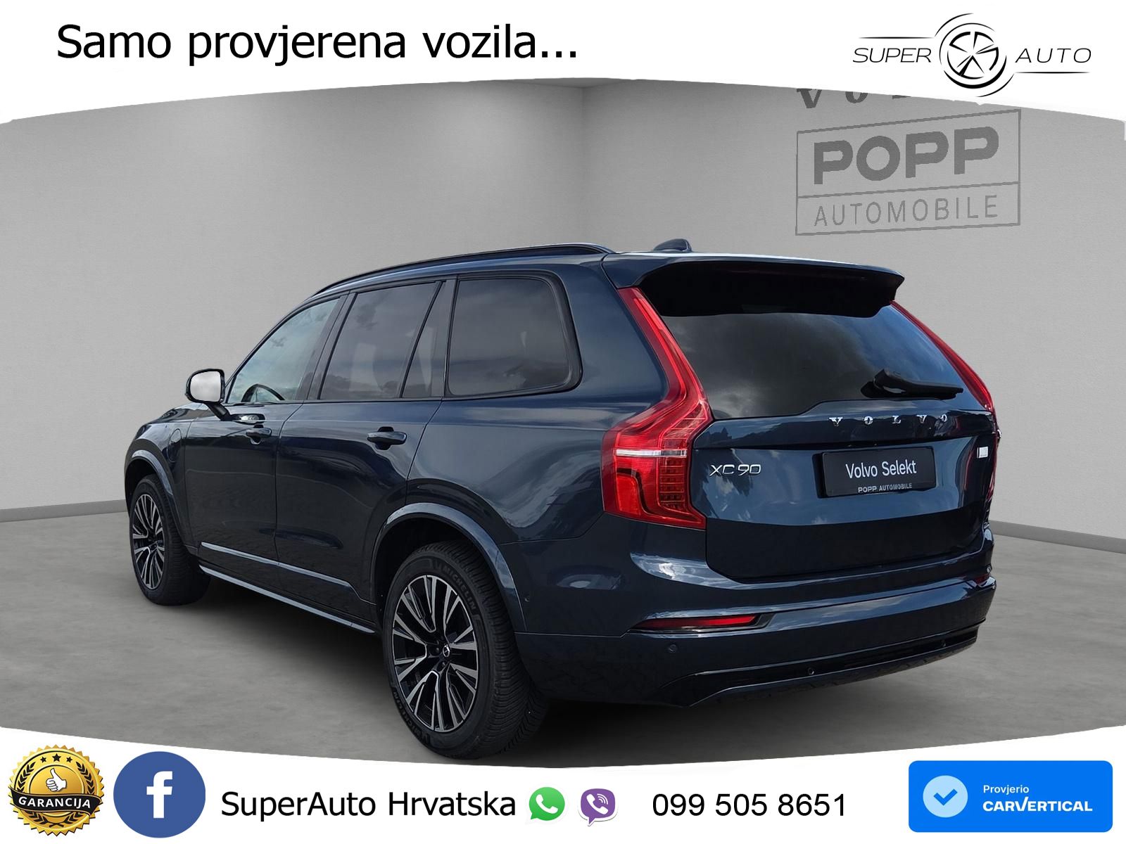 Volvo XC90 2.0 T8 AWD Automatic ACC+HEAD+4xGR SJED+360+PANO