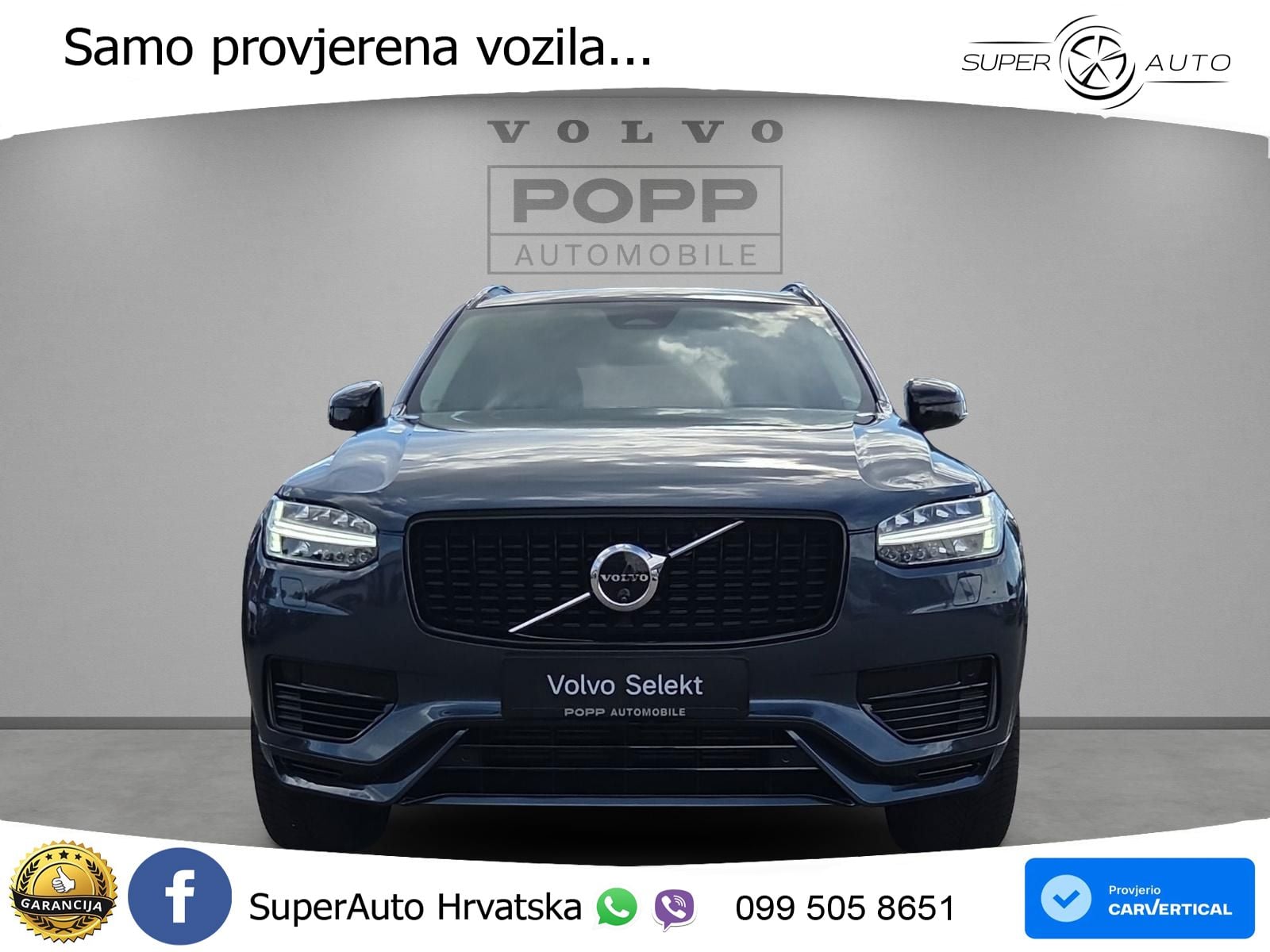 Volvo XC90 2.0 T8 AWD Automatic ACC+HEAD+4xGR SJED+360+PANO