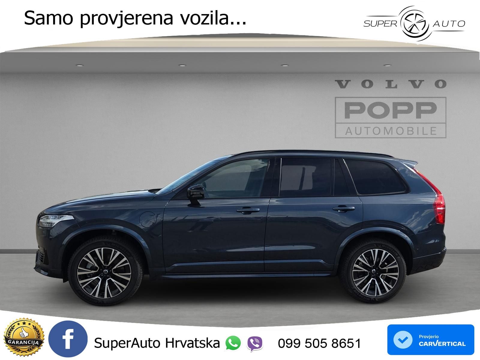 Volvo XC90 2.0 T8 AWD Automatic ACC+HEAD+4xGR SJED+360+PANO