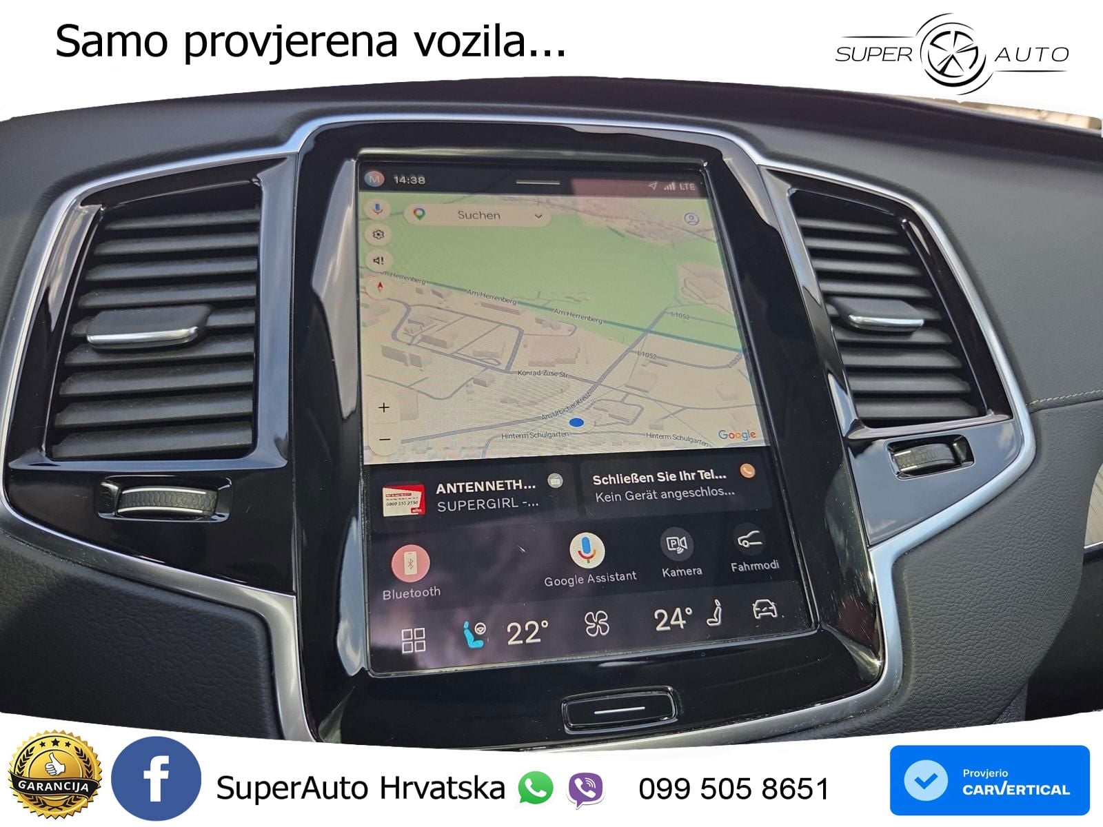 Volvo XC90 2.0 T8 AWD Automatic ACC+HEAD+4xGR SJED+360+PANO