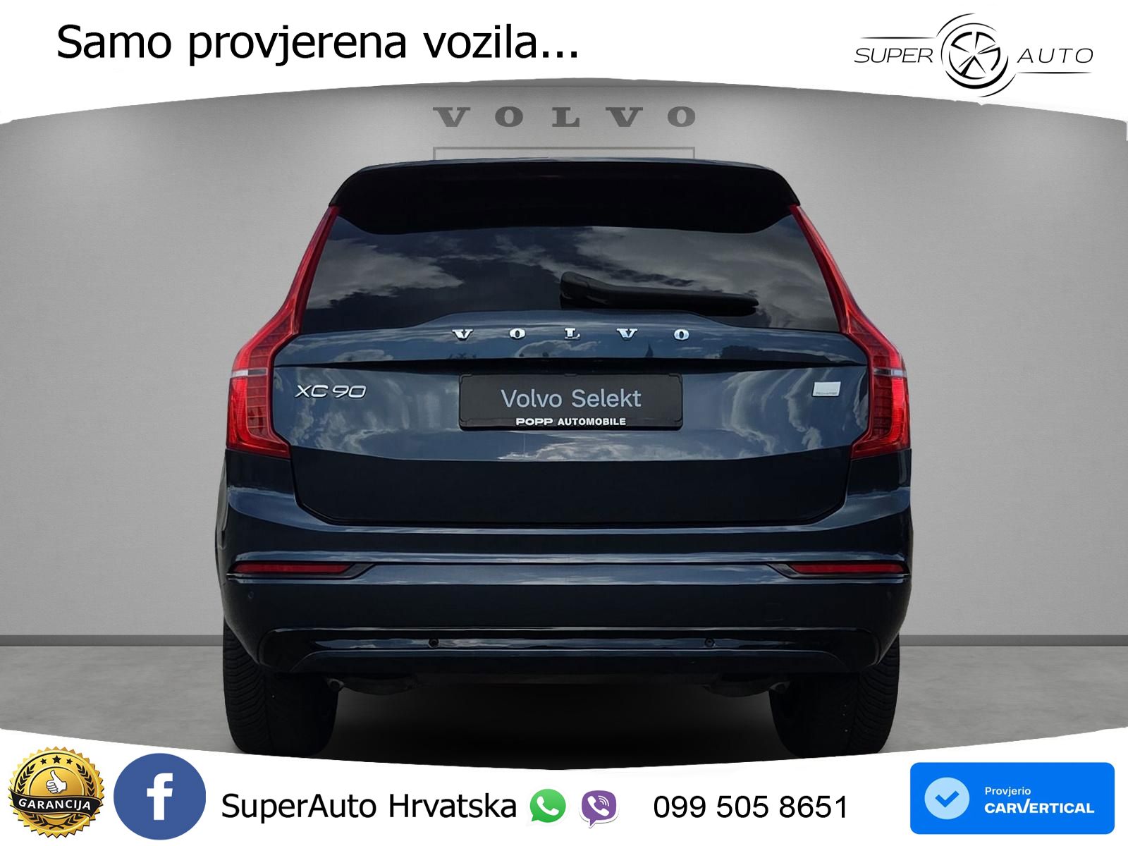 Volvo XC90 2.0 T8 AWD Automatic ACC+HEAD+4xGR SJED+360+PANO