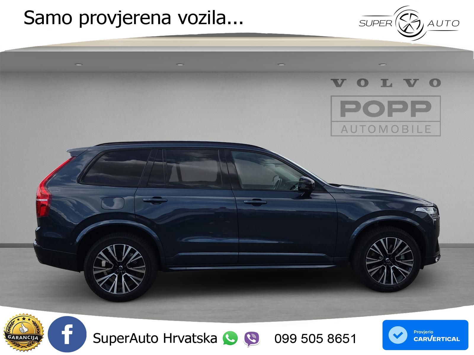 Volvo XC90 2.0 T8 AWD Automatic ACC+HEAD+4xGR SJED+360+PANO