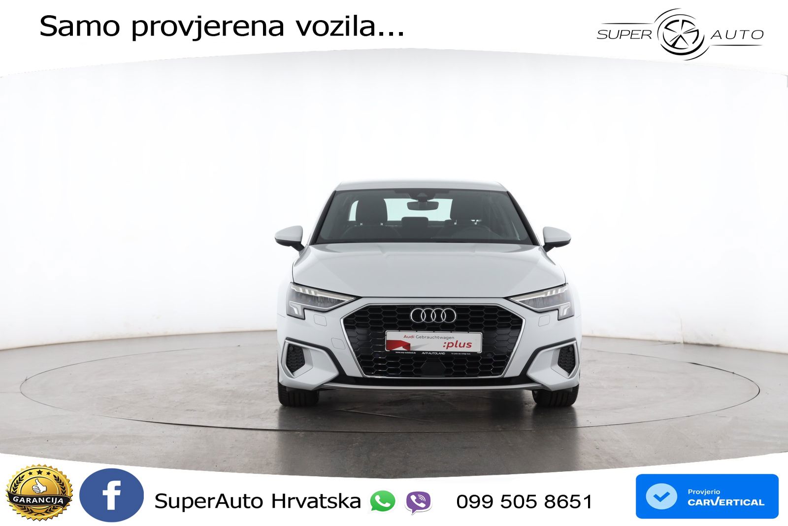 Audi A3 Limuzina 35 TFSI (150 KS) advanced LED+GR SJED+ACC