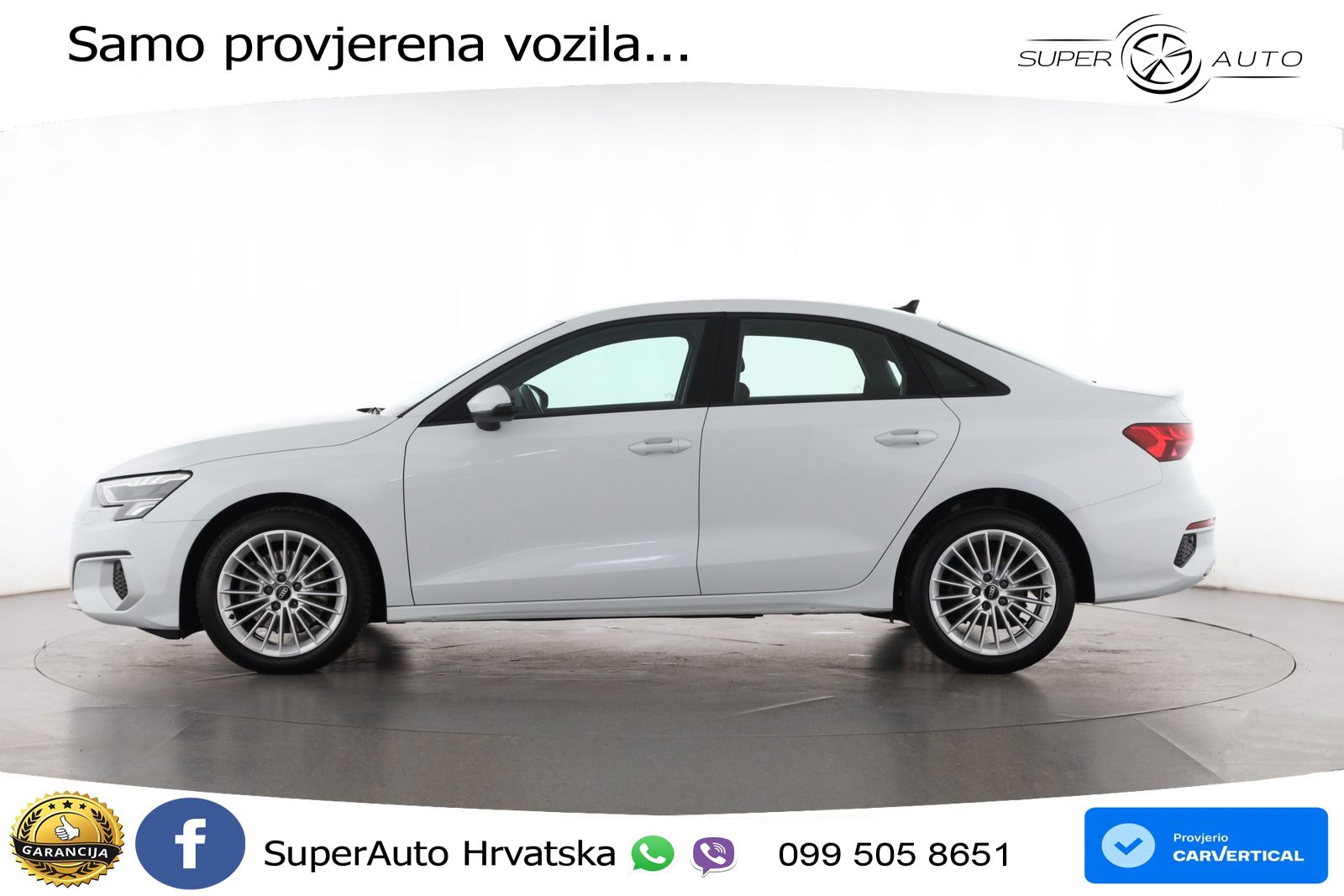 Audi A3 Limuzina 35 TFSI (150 KS) advanced LED+GR SJED+ACC