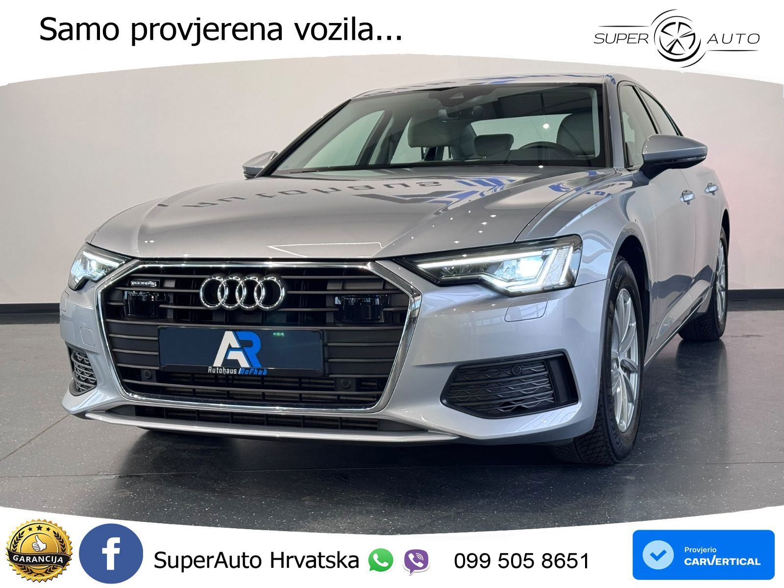 Audi A6 50 TDI V6 (286 KS) quattro tiptronic LED+GR SJED+ACC