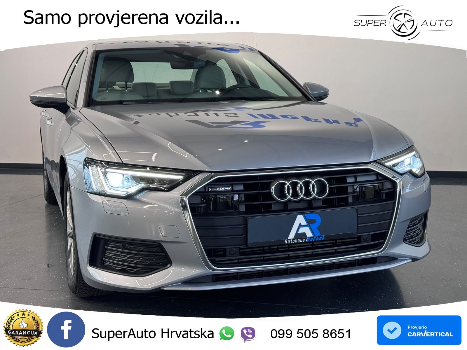 Audi A6 50 TDI V6 (286 KS) quattro tiptronic LED+GR SJED+ACC
