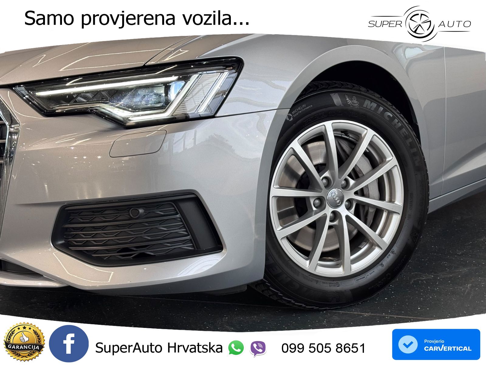 Audi A6 50 TDI V6 (286 KS) quattro tiptronic LED+GR SJED+ACC