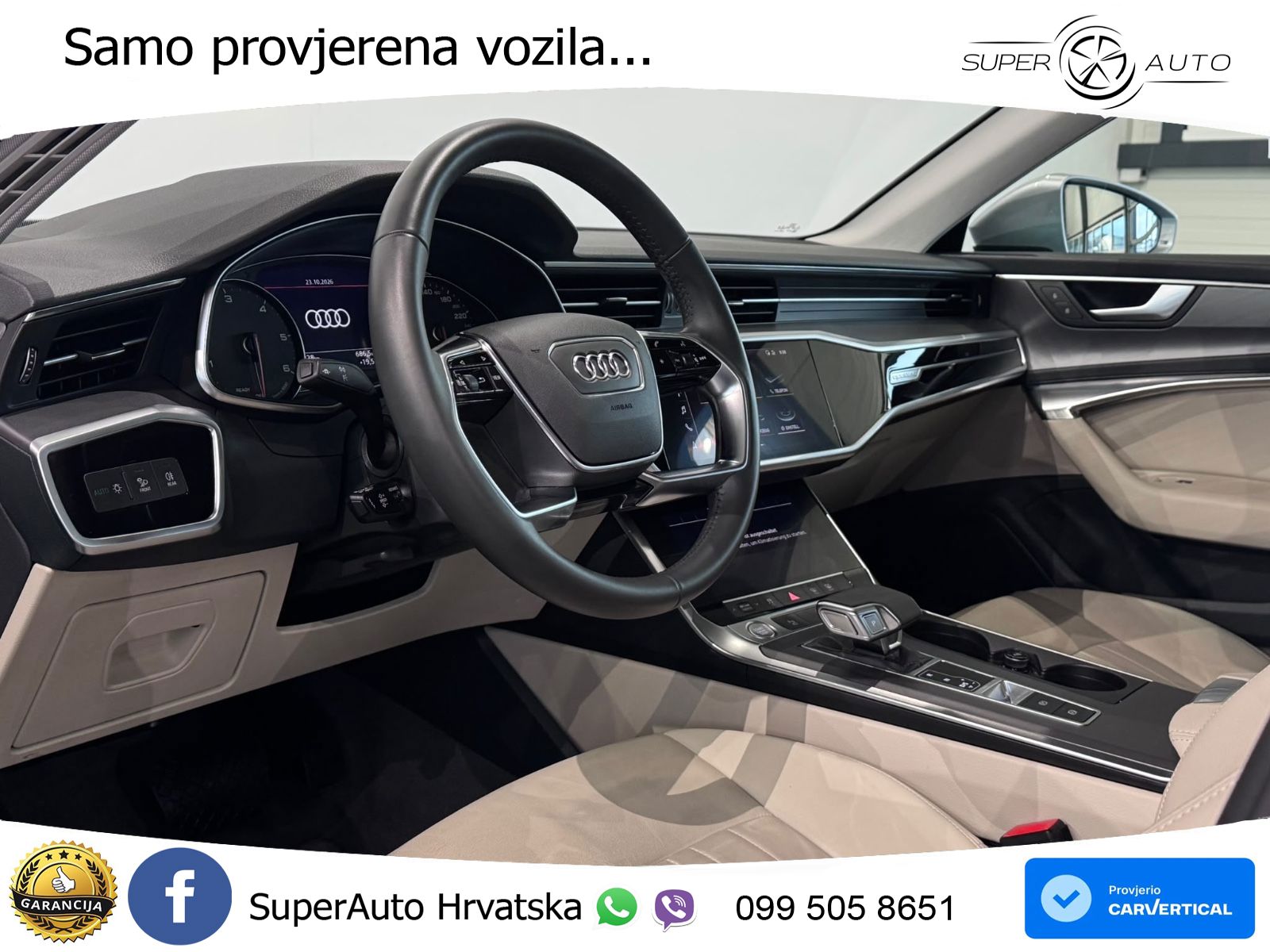 Audi A6 50 TDI V6 (286 KS) quattro tiptronic LED+GR SJED+ACC