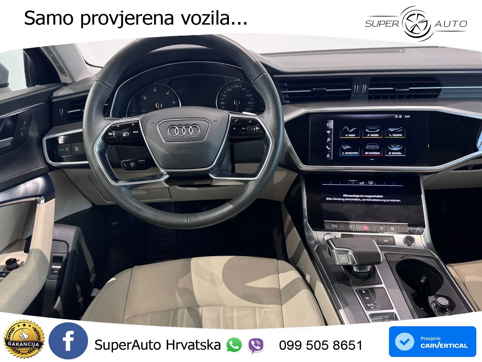 Audi A6 50 TDI V6 (286 KS) quattro tiptronic LED+GR SJED+ACC