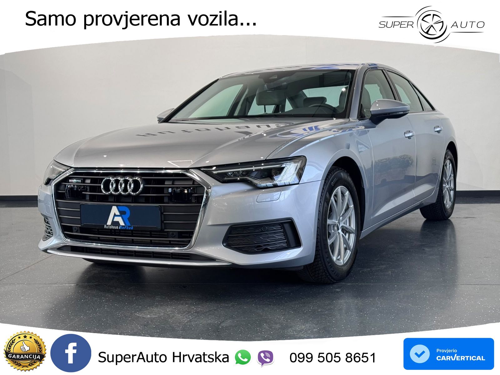Audi A6 50 TDI V6 (286 KS) quattro tiptronic LED+GR SJED+ACC