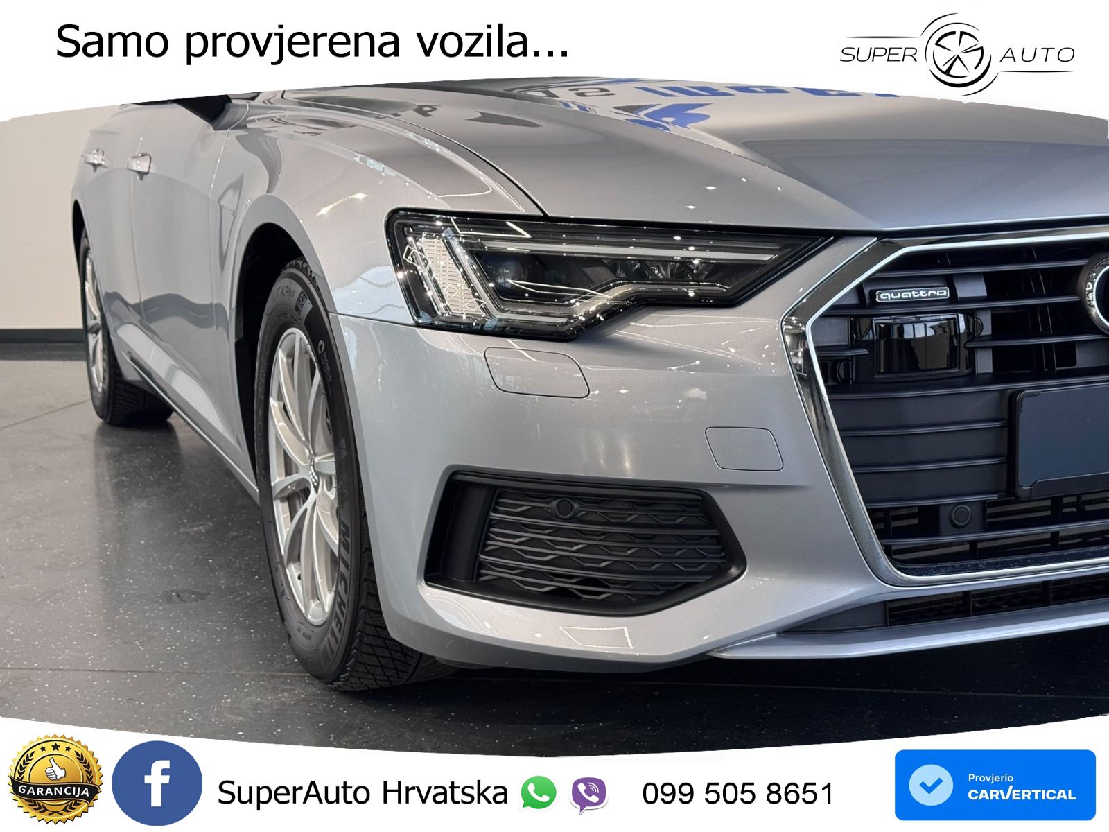 Audi A6 50 TDI V6 (286 KS) quattro tiptronic LED+GR SJED+ACC