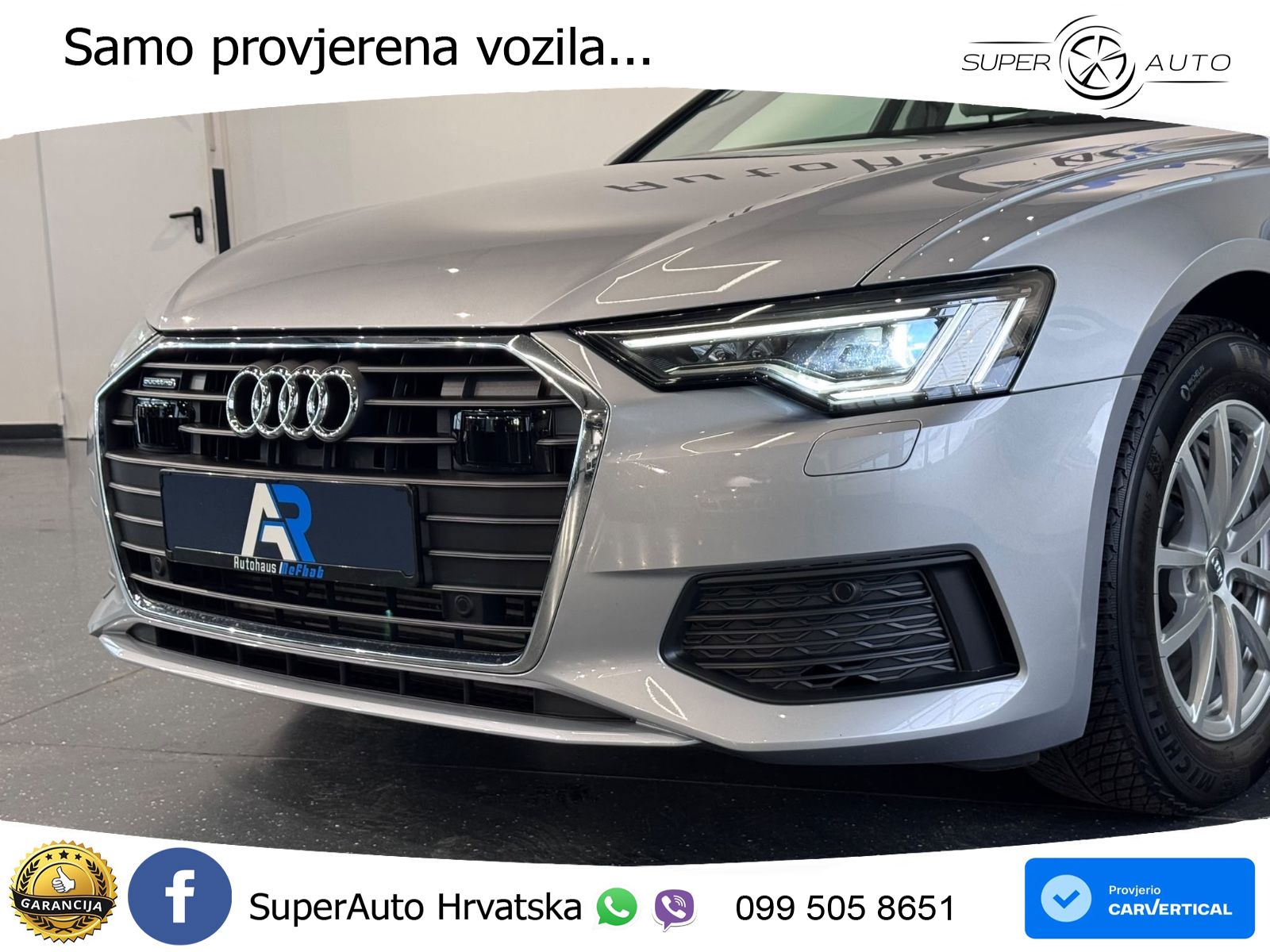 Audi A6 50 TDI V6 (286 KS) quattro tiptronic LED+GR SJED+ACC